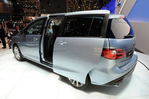 马自达5商务车7座图片 马自达5七座商务车进口价格是多少