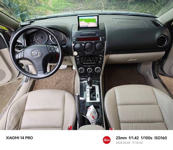 马自达六车图片 马自达6图片内饰