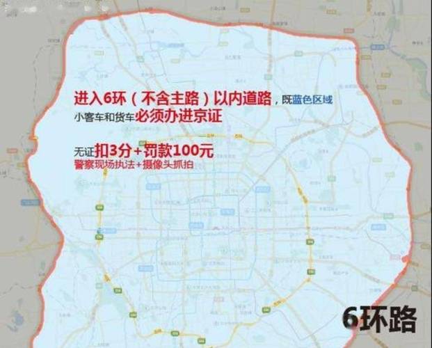 外地车进京证限行区域 外地车进京证时间限制
